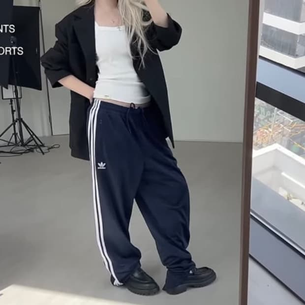 아디다스 파이어버드 트랙팬츠 네이비 IM9471