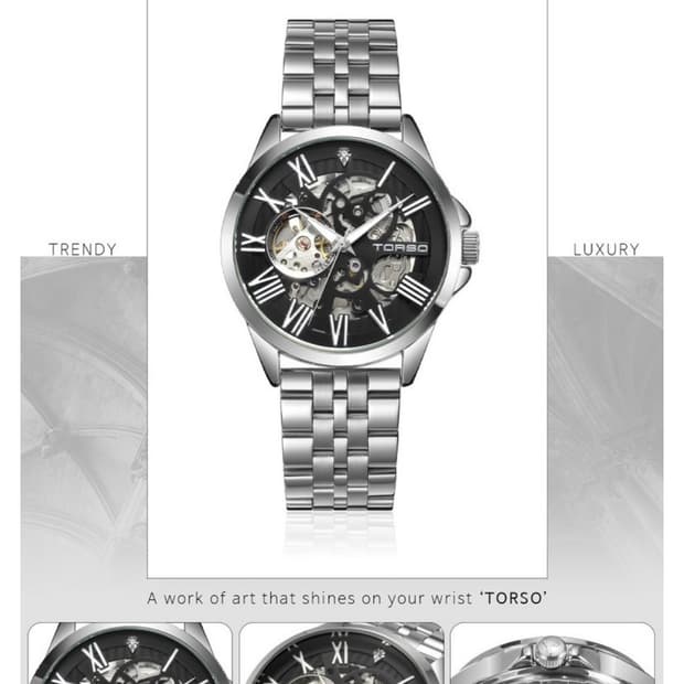 토르소 라투메나 다이아몬드 시계