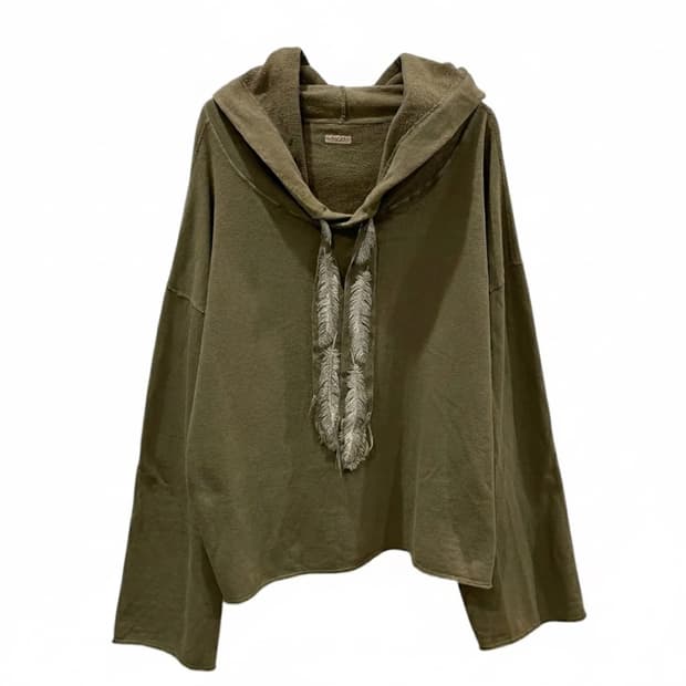 KAPITAL 24SS Fleece Feather Cord Catfish