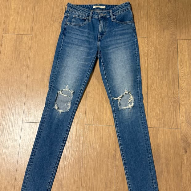 리바이스하이라이즈 스키니 25인치