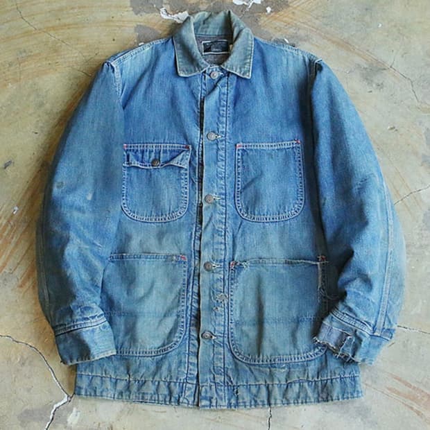 70's Sears Blanket Lined Denim Chore