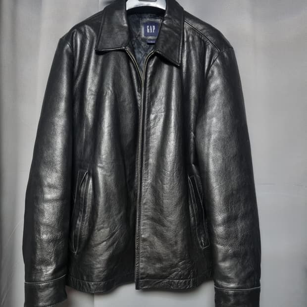 올드갭 레더 자켓 L 