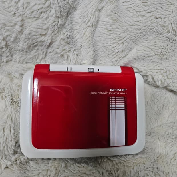 샤프 전자사전 rd-cx310 리얼딕 어학 학습기