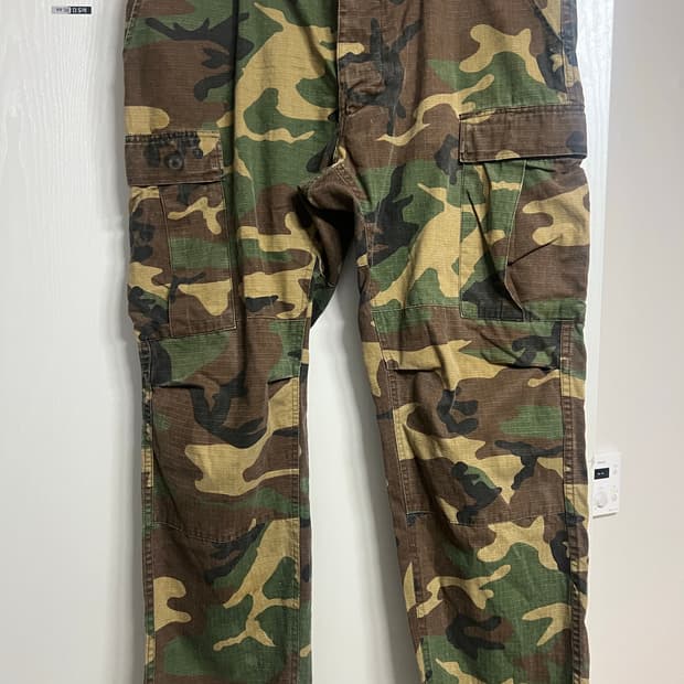 90‘ 밀리터리 립스탑원단 카고팬츠