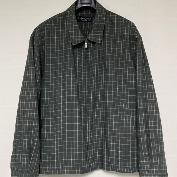 YVES SAINT LAURENT YSL LOGO BOMBER