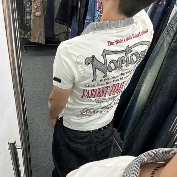 L) NORTON 노턴 카라 반팔티셔츠