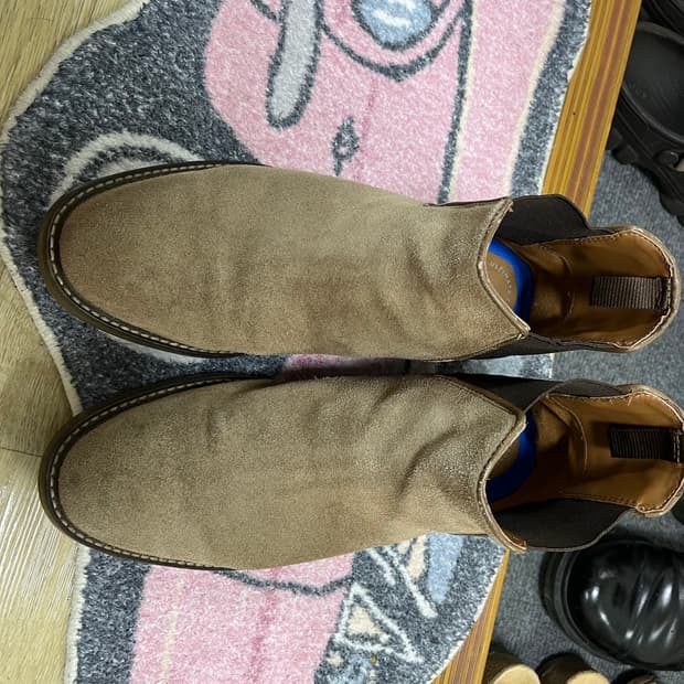 [250] 클락스 스웨이드 첼시 부츠