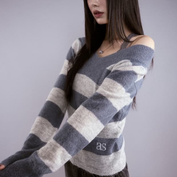 애즈온 포니니트 블루