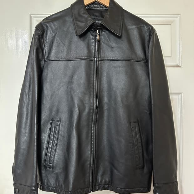 싱글 라이더 가죽자켓