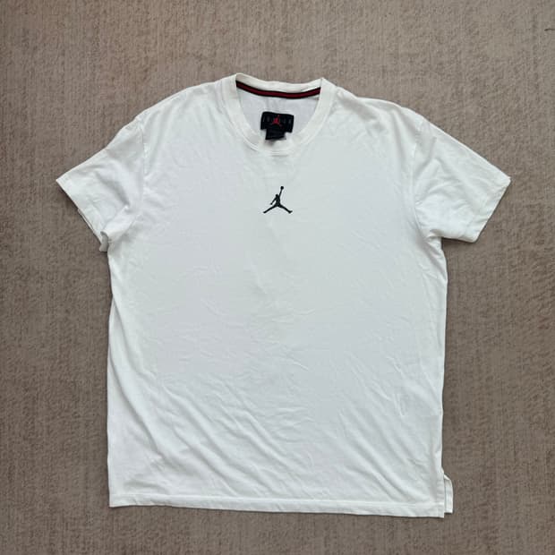 조던 화이트 점프맨 반팔 티셔츠 2xl