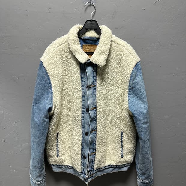 리바이스 양털 데님자켓