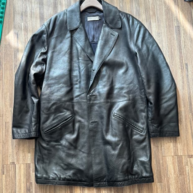 90s giorgio armani leather jacket
