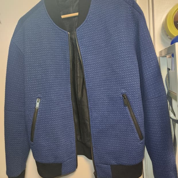 시스템옴므 블루종 자켓 100