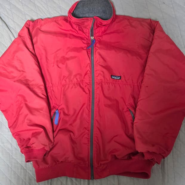 [L] 90s 빈티지 USA 파타고니아 신칠라 쉴드 레드 자켓 트래쉬드