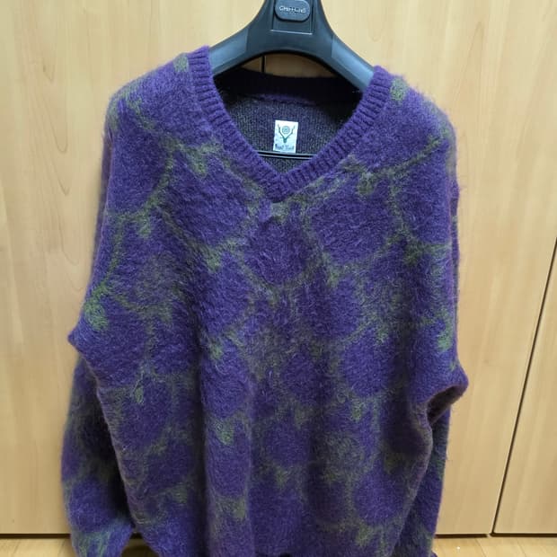 남이서팔 south2west8 모헤어 니트 XL