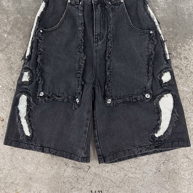 스쿠읏 UNDERWORLD JORTS 하프팬츠 반바지 L