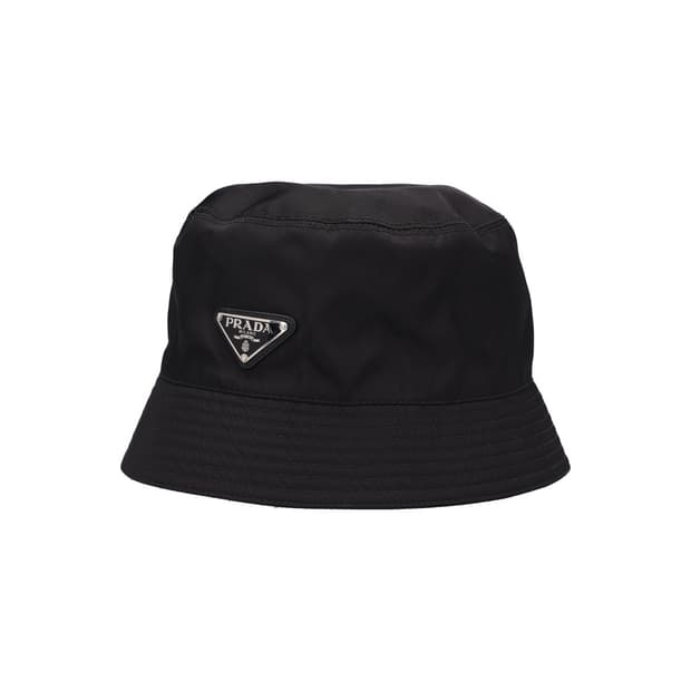 프라다 2HC137 나일론 버킷햇 블랙