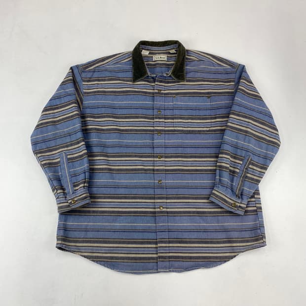 엘엘빈 포켓 패턴 코튼 셔츠 자켓 (110)