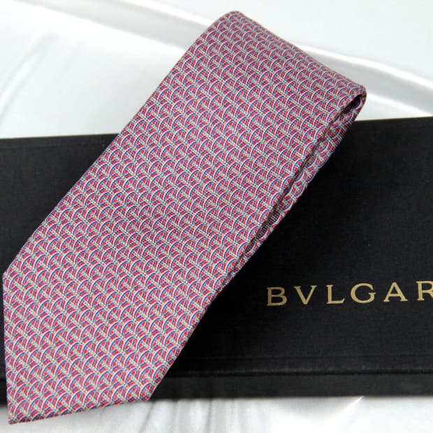 불가리 8.3cm S등급 신형 세븐폴더 링 반지 남자 명품 넥타이