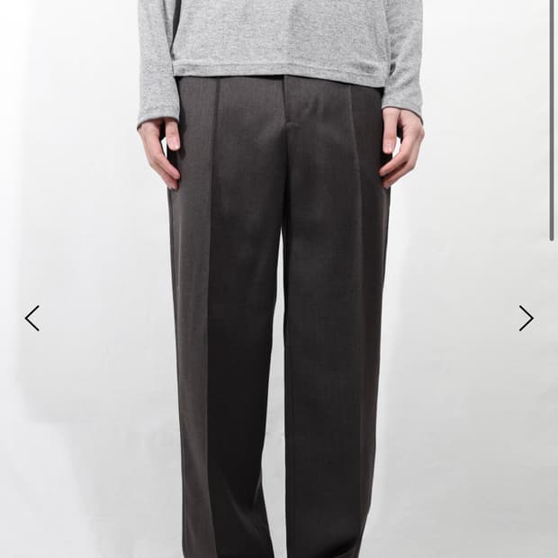 les Stitch crease trouser (port) 2사이즈