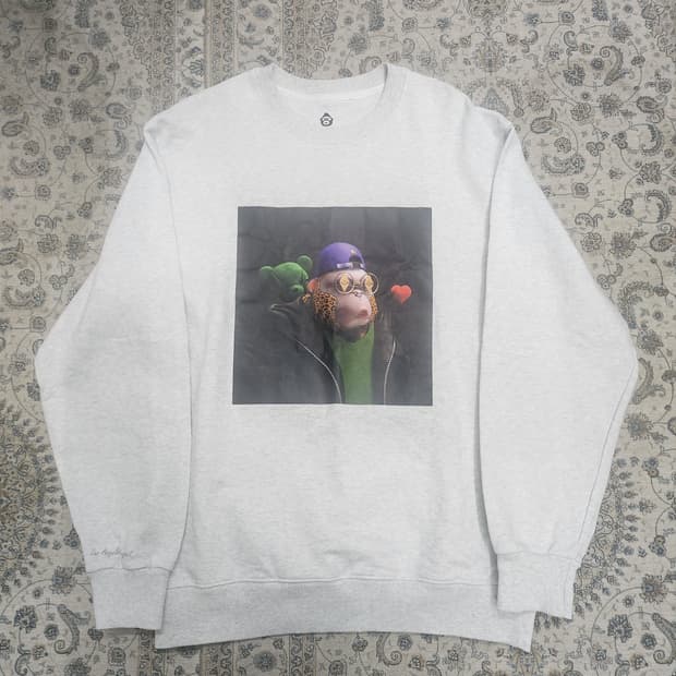 LAP 메타콩즈 전사 프린트 맨투맨 L (77까지가능)