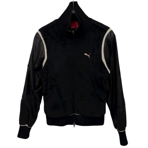 퓨마 우먼 스웨이드 트랙탑