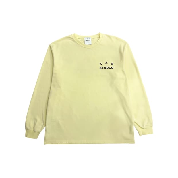 아이앱 스튜디오 레몬 긴팔 티셔츠 롱슬리브 얇은 맨투맨 xl