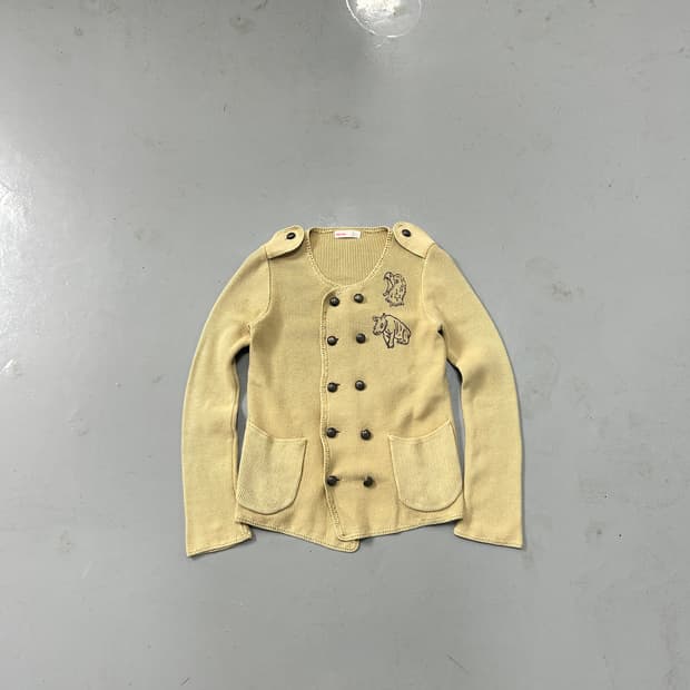 네넷 두들 더블 가디건 