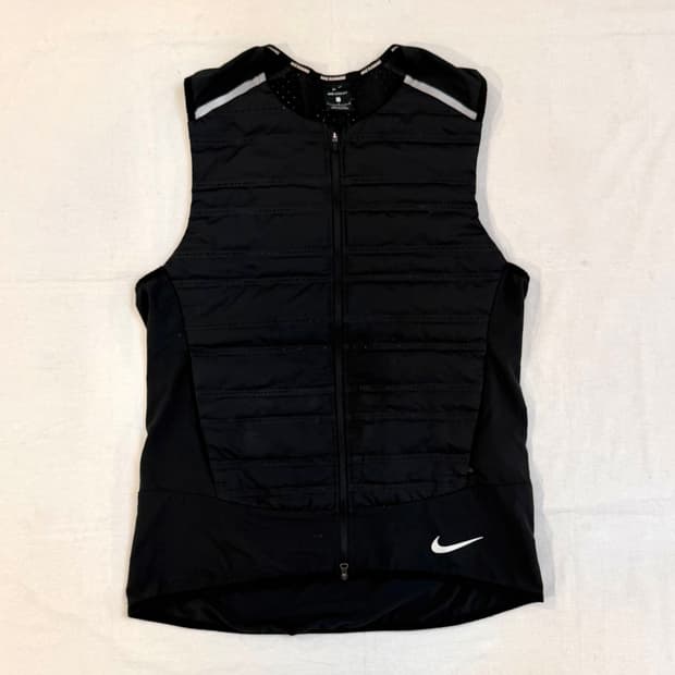 나이키 에어로로프트 러닝 골프 경량패딩 조끼 블랙