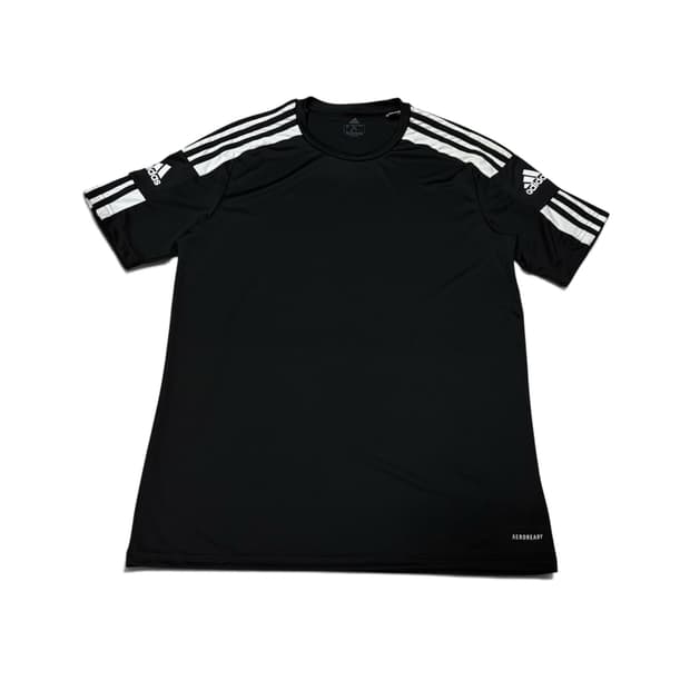 2XL 아디다스 블랙 기능성 반팔티