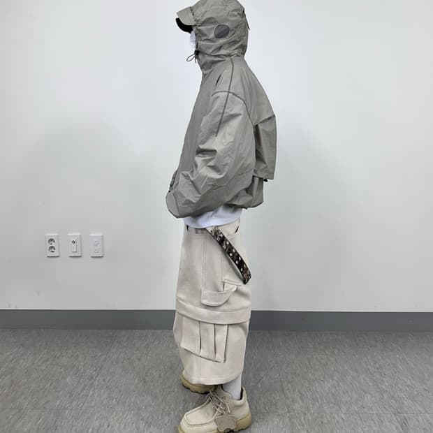 카미엔 타이탄 버뮤다 팬츠 반바지 라이트 베이지