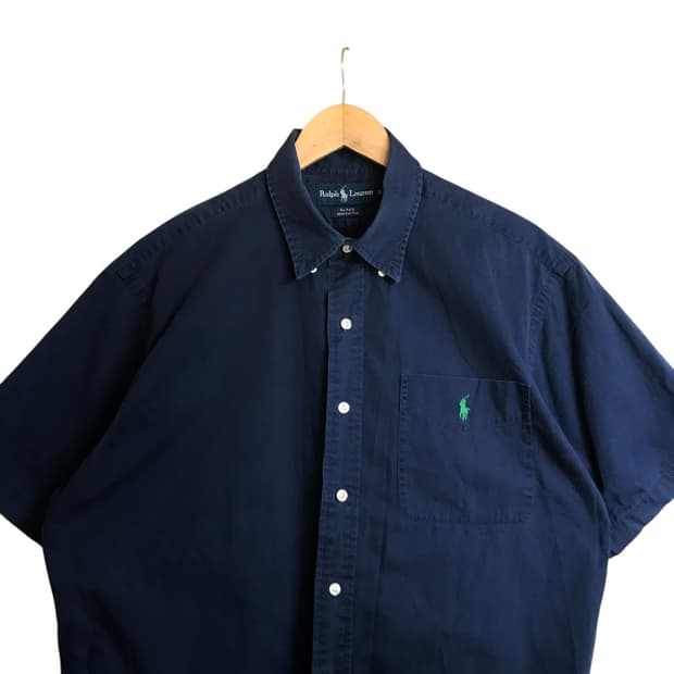 폴로 랄프로렌 초록포니 포켓 반팔셔츠