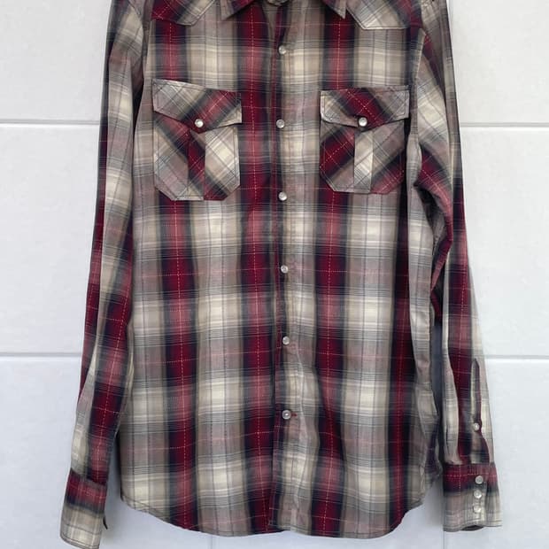 게스 코튼 셔츠 [L]