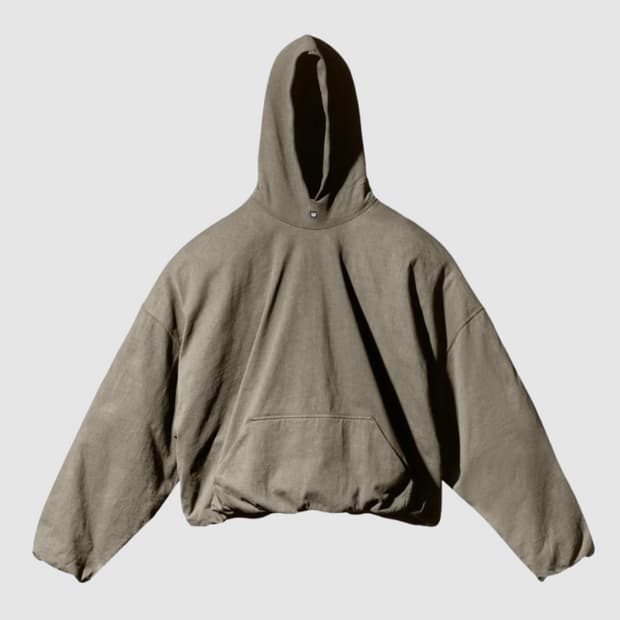 이지 갭 엔지니어드 바이 발렌시아가 패디드 후드 베이지