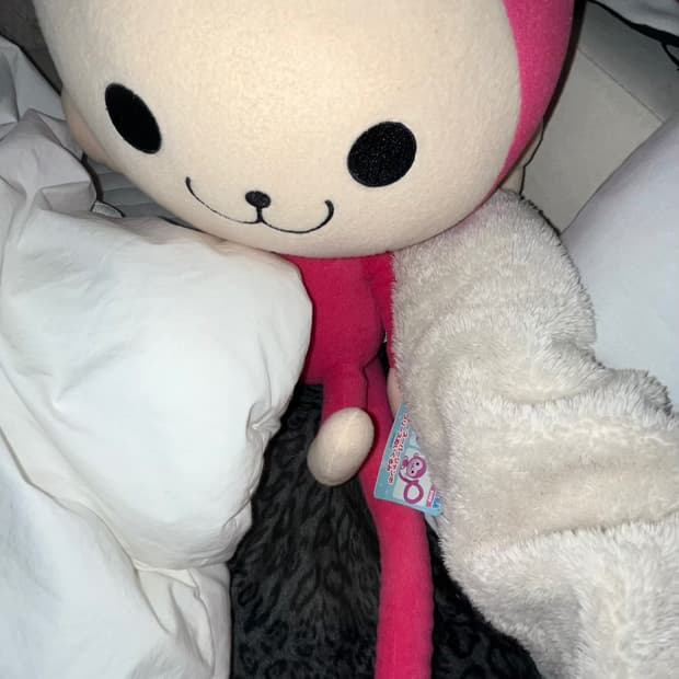 핑키몽키 원숭이 인형 대형 갸루