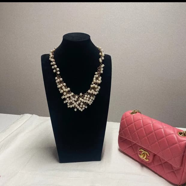 진주구슬 목걸이