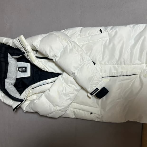 노스페이스 롱패딩 m