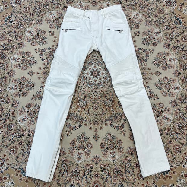 발망 바이커 데님 팬츠 바지