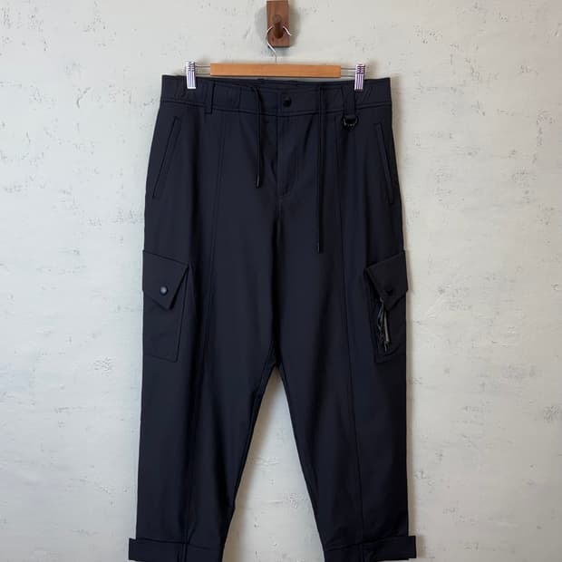 IRO Paris 이로 블랙 카고 조거팬츠