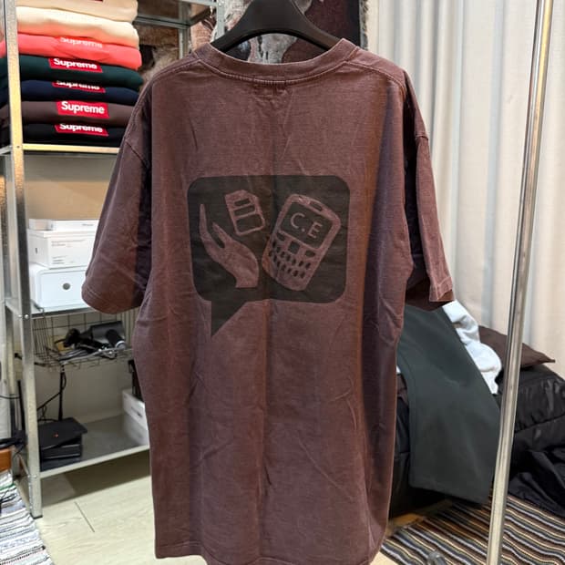 카브엠트 워시드 반팔 티셔츠