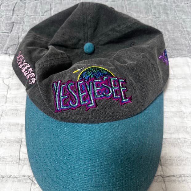 YESEYESEE 예스아이씨 일자챙 볼캡 빈티지캡 패널캡