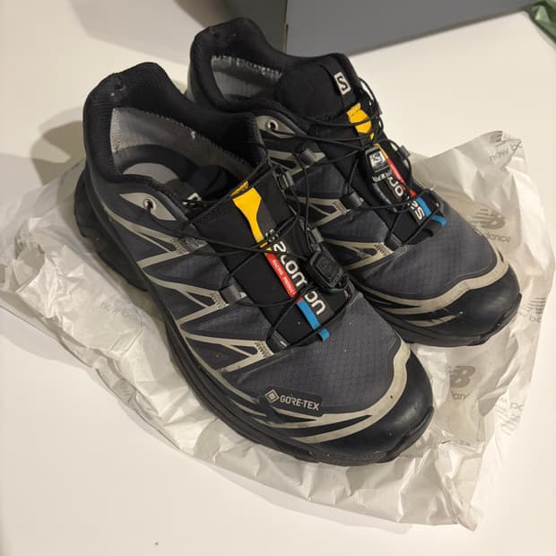 살로몬 XT-6 고어텍스 트레일 러닝화 250