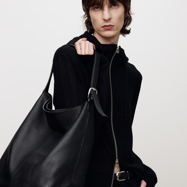 토니웩 풀 그레인 레더 토트백