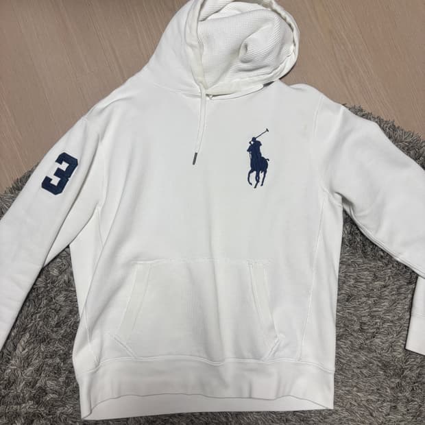 빈티지 폴로 후드