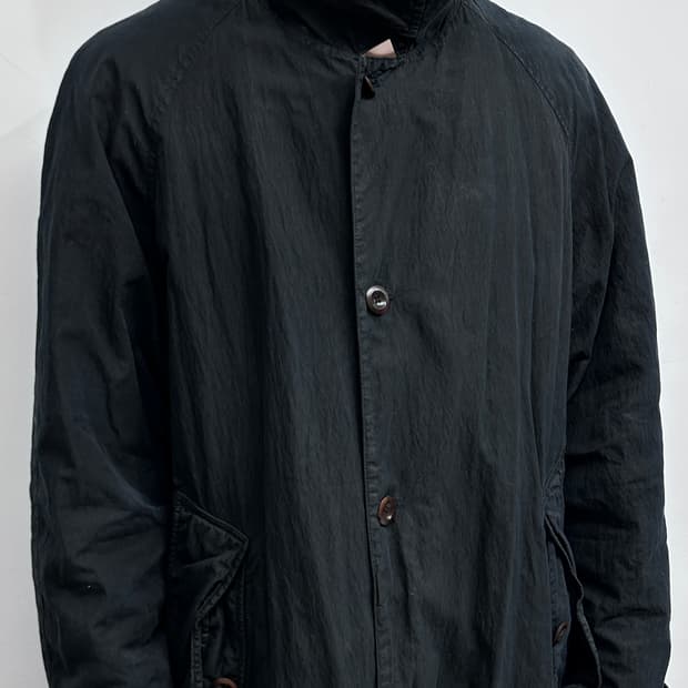 CP Company 왁스 코팅 코트