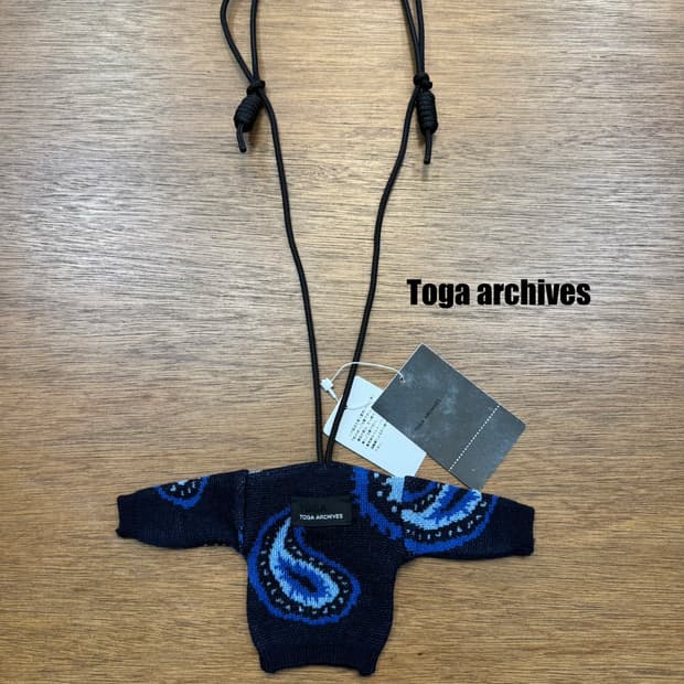 [OS] 토가 아카이브 미니어처 니트 참 (키링겸 목걸이)