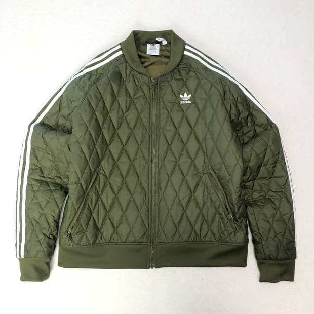 아디다스 퀄팅 점퍼 