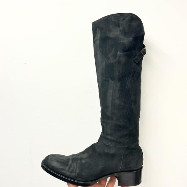 SARTORE 사토레 레더 롱 부츠 245-250