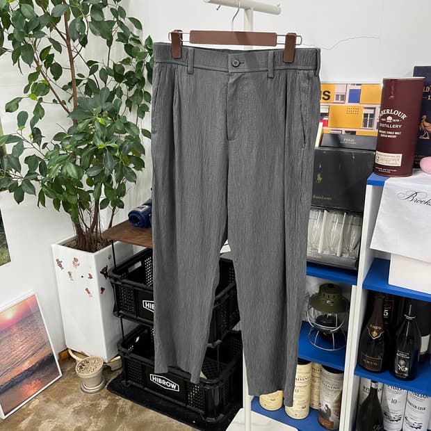 타임옴므 플리츠 팬츠 82