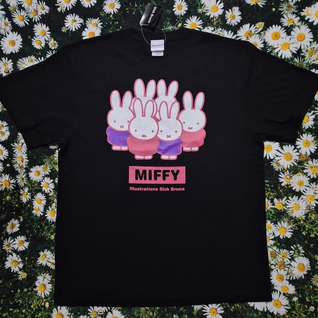 일본 Dick Bruna miffy 미피 반팔티 성인L